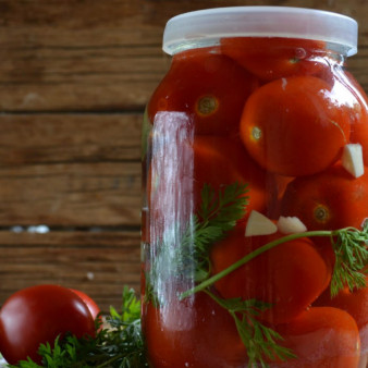Помидоры на зиму без закатки