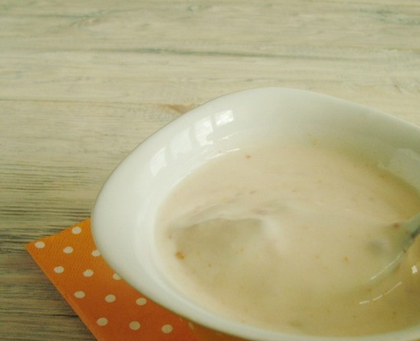 1. Этап. Мороженое из йогурта: И тщательно перемешайте.