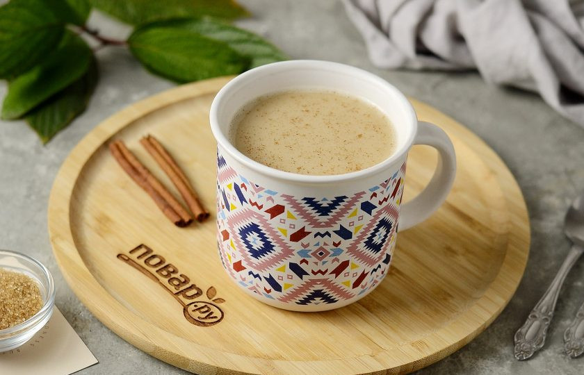 1. Этап. Чай с корицей и молоком: Приятного чаепития!