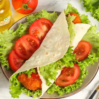 Цезарь ролл с наггетсами