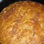 Постный яблочный пирог с корицей