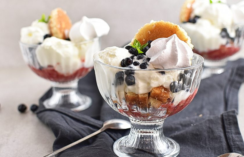 1. Этап. Десерт из мороженого: Приятного аппетита!