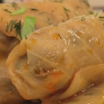 Постные голубцы с грибами (очень вкусно!)