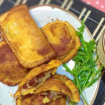 Лентяйские пирожки из хлеба