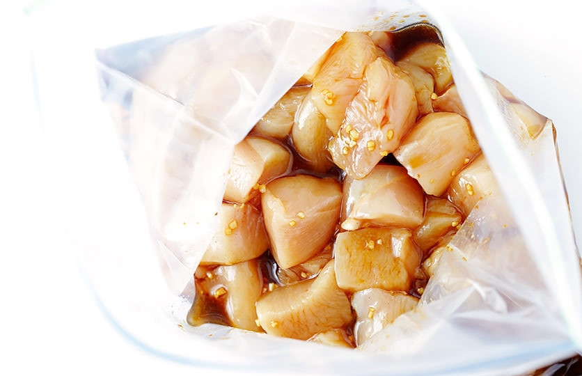 1. Этап. Куриный шашлычок Радуга: 1. Для приготовления домашнего соуса 