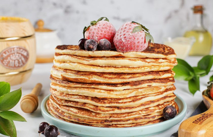 1. Этап. Толстые блинчики: Толстые блинчики готовы. Приятного аппетита!