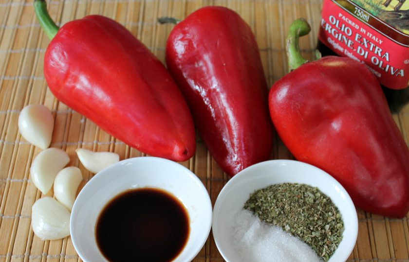 1. Этап. Вяленые перцы на зиму: Подготовим ингредиенты.