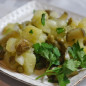 Салат картофельный с маринованными огурцами