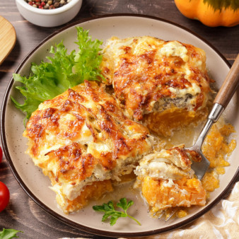 Куриные грудки с тыквой