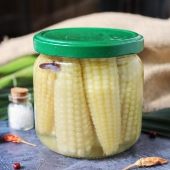 Мини-кукуруза в банке на зиму