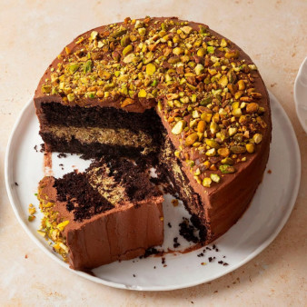 Dubai Chocolate Cake