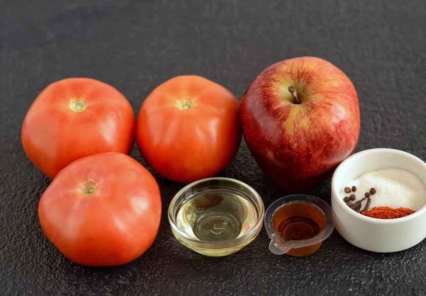 1. Этап. Соус «Краснодарский»: Подготовьте все ингредиенты.