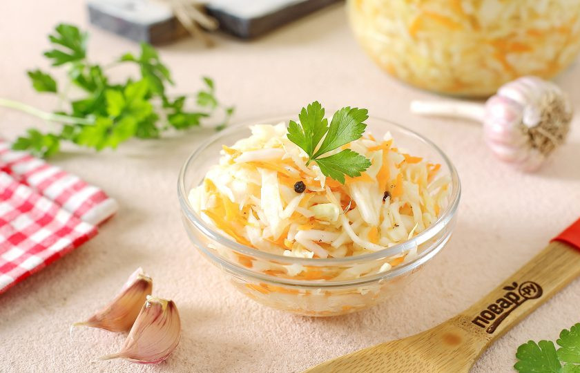 1. Этап. Капуста Бомба в горячем рассоле: Приятного аппетита!