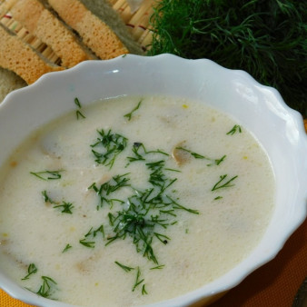 Грибной суп по-венгерски