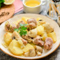 Картофель с мясом в духовке