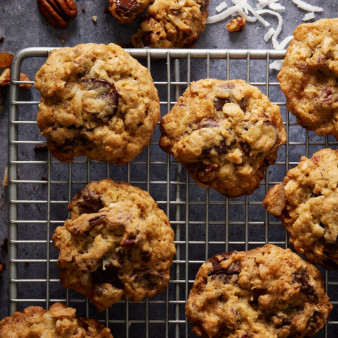 Ginger-Cardamom Cowboy Cookies