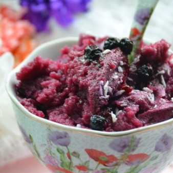 Черничная паста