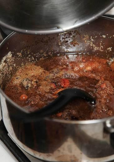 1. Этап. Халава: Через некоторое время манка пропитается сиропом.