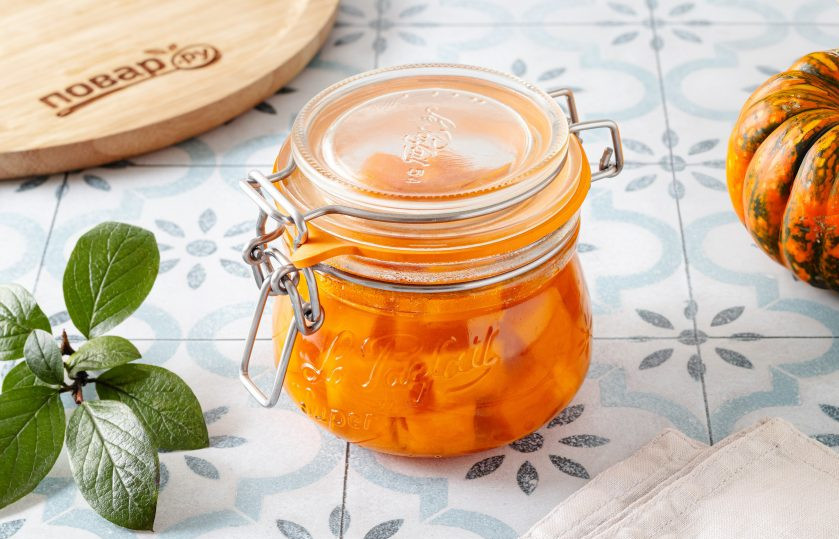 1. Этап. Тыква в сиропе: После заготовку можно убрать в прохладное темное место на хранение. Тыква в сиропе готова!