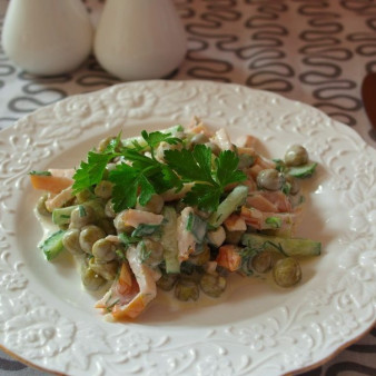 Салат-пятиминутка