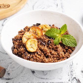 Шоколадная каша из киноа