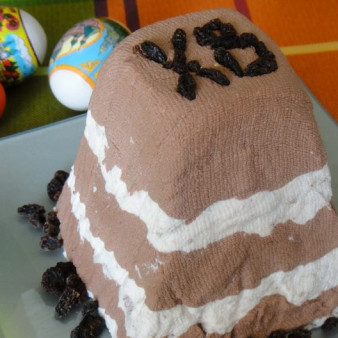 Пасха со взбитыми сливками