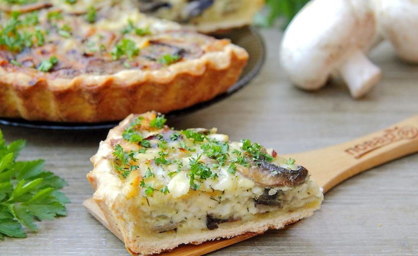 1. Этап. Пирог Сырно-грибное удовольствие: Пирог 