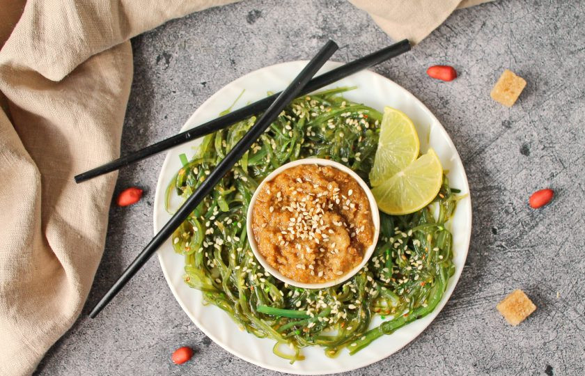 1. Этап. Салат Чука с ореховым соусом: Приятного аппетита!