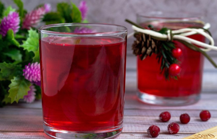 1. Этап. Компот из замороженной клюквы: Приятного аппетита!