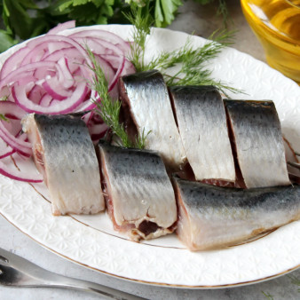 Сельдь пряного посола по ГОСТу