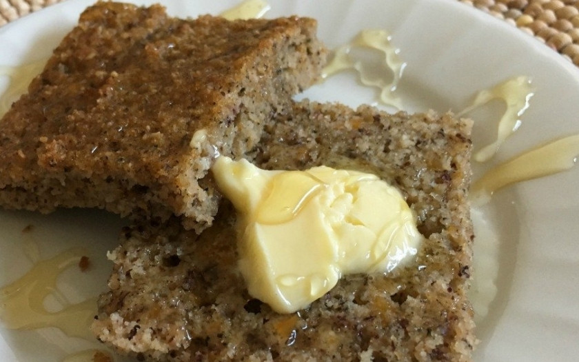 1. Этап. Кукурузный хлеб в духовке: 5. Готово! Приятного вам аппетита!