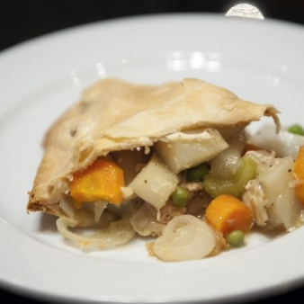 Закрытый пирог с курицей