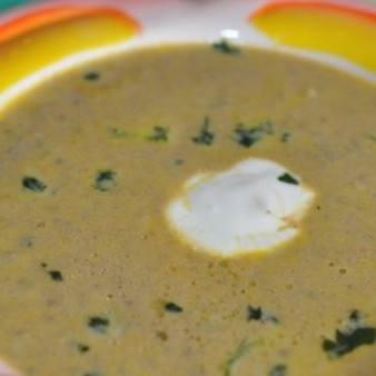 Суп с печенью трески