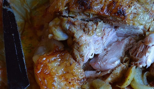 1. Этап. Бедро индейки в бараньем панцире: Нежнейшее, ароматнейшее мясо... Тает во рту.