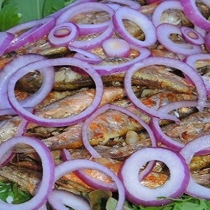 Барабулька на гриле