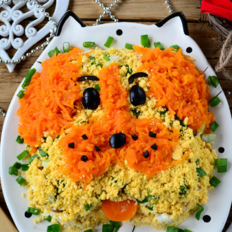 Салат Желтая собака