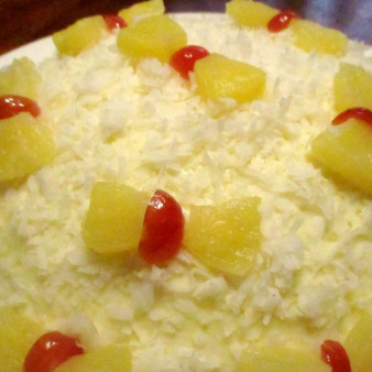 Ананасовый пудинг