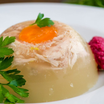 Холодец с курицей