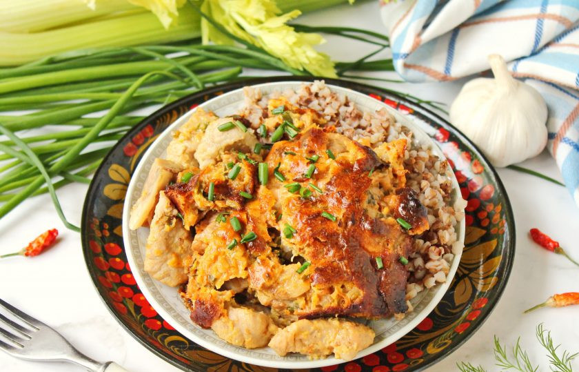 1. Этап. Мясо по-крестьянски: Приятного аппетита!