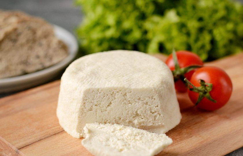 1. Этап. Миндальная рикотта: Миндальная рикотта готова. Приятного аппетита!