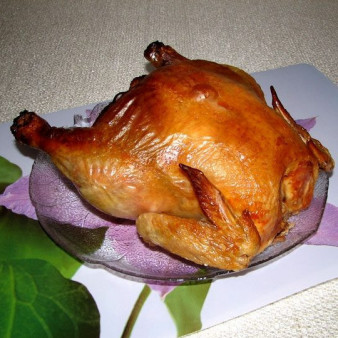 Курица на соли