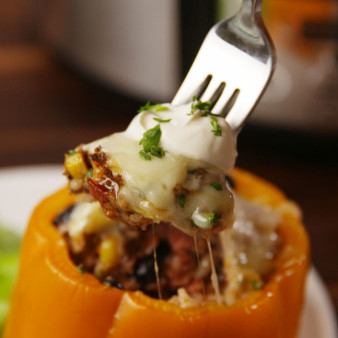 Crock-Pot Stuffed Peppers