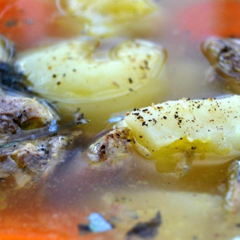 Вкусный и простой рыбный суп