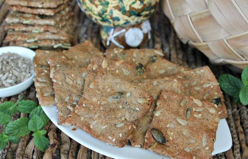 1. Этап. Галеты с семечками: Галеты с семечками готовы. Угощайтесь!