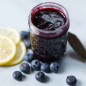 Blueberry Jam in the Microwave 