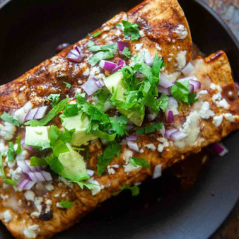 Turkey Black Bean Enchiladas
