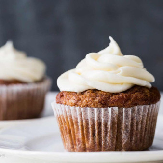 Apple Carrot Cupcakes