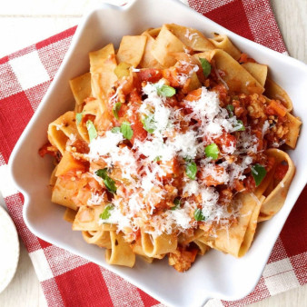 Turkey Bolognese