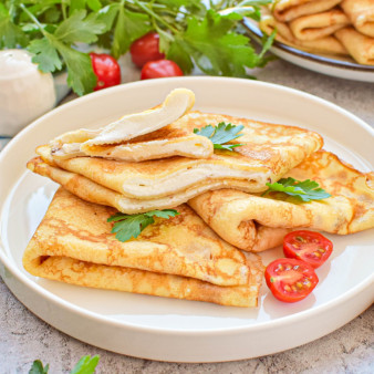 Блины с маскарпоне