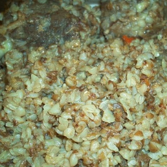 Плов из гречки